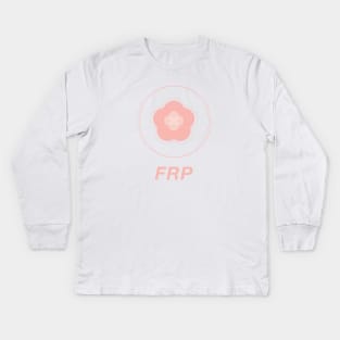 FRP Sakura Flower Kids Long Sleeve T-Shirt